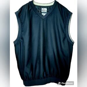 Callaway Brushed Microfiber Golf Performance Wear Windbreaker Lined Vest Mens LG
